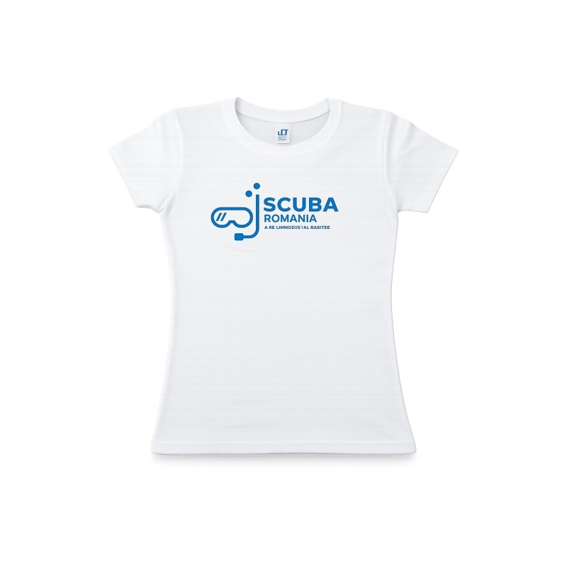 Tricou ScubaRomania – Ape Limpezi și Albastre