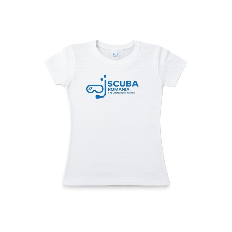 Tricou ScubaRomania – Ape Limpezi și Albastre