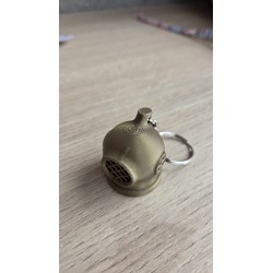 Breloc cască de scafandru vintage pentru pasionații de diving